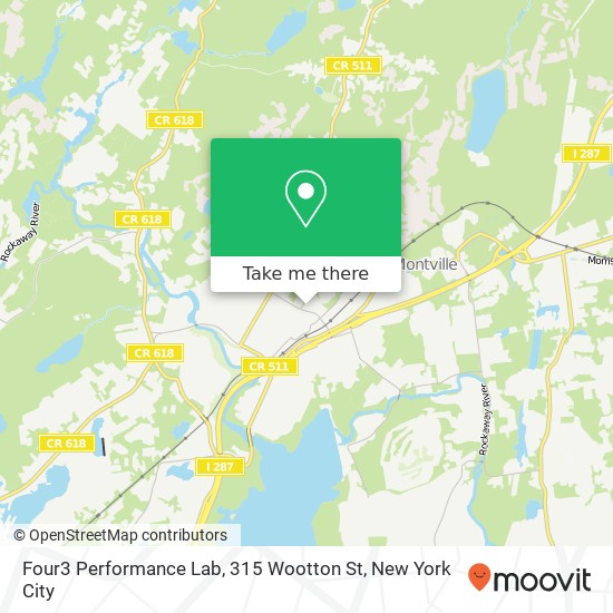 Four3 Performance Lab, 315 Wootton St map