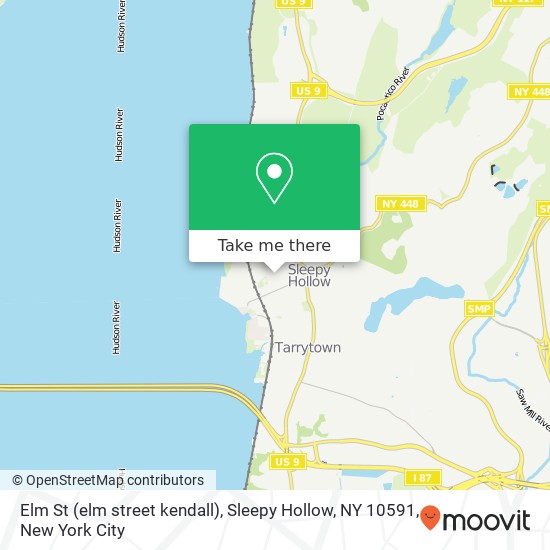 Elm St (elm street kendall), Sleepy Hollow, NY 10591 map