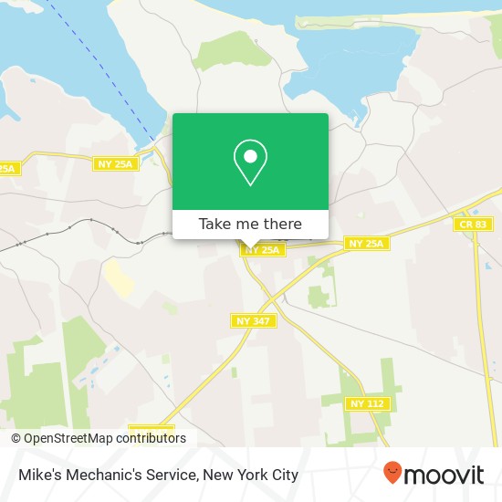 Mike's Mechanic's Service, 129 Hallock Ave map