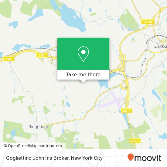 Mapa de Gogliettino John Ins Broker, 12 Boulevard Dr