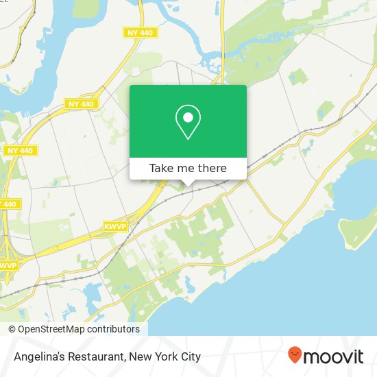 Mapa de Angelina's Restaurant, 26 Jefferson Blvd