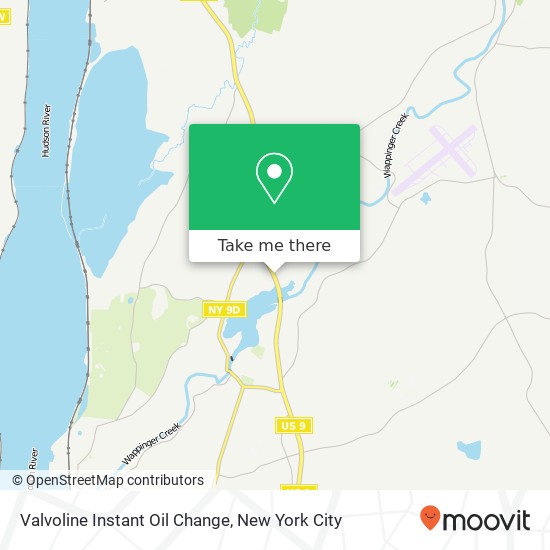 Mapa de Valvoline Instant Oil Change, 1788 US-9