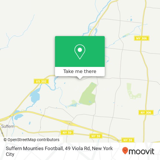 Suffern Mounties Football, 49 Viola Rd map