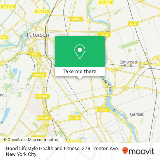 Good Lifestyle Health and Fitness, 278 Trenton Ave map