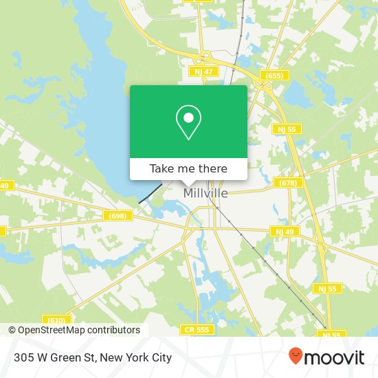 305 W Green St, Millville, NJ 08332 map