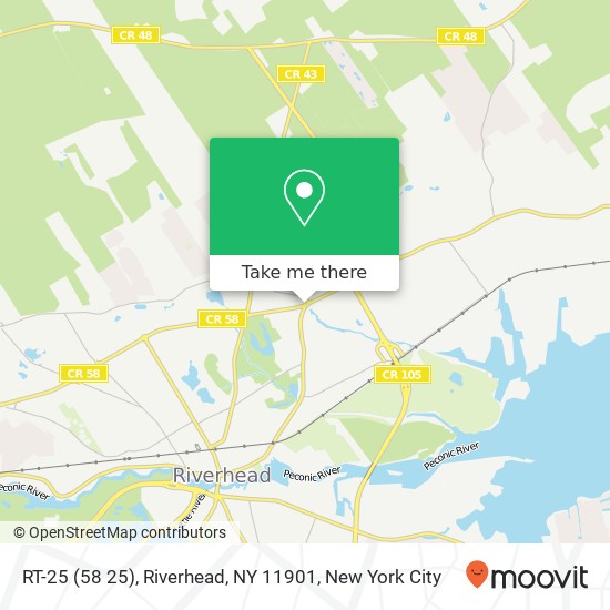 RT-25 (58 25), Riverhead, NY 11901 map