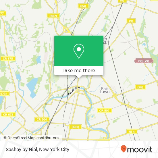 Mapa de Sashay by Nial, 105 Lincoln Ave