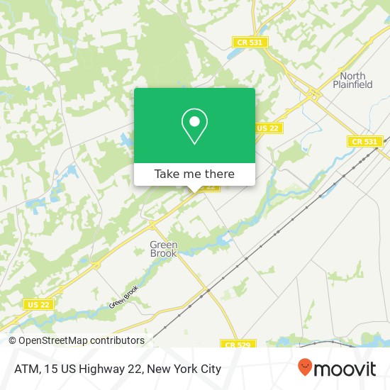 ATM, 15 US Highway 22 map