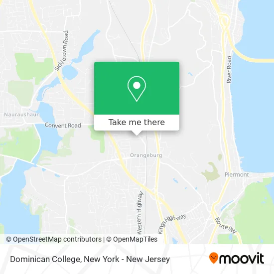 Dominican College map