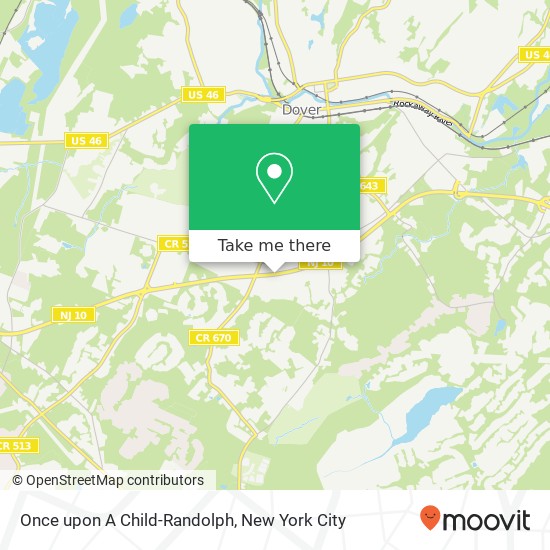 Mapa de Once upon A Child-Randolph, 477 State Route 10