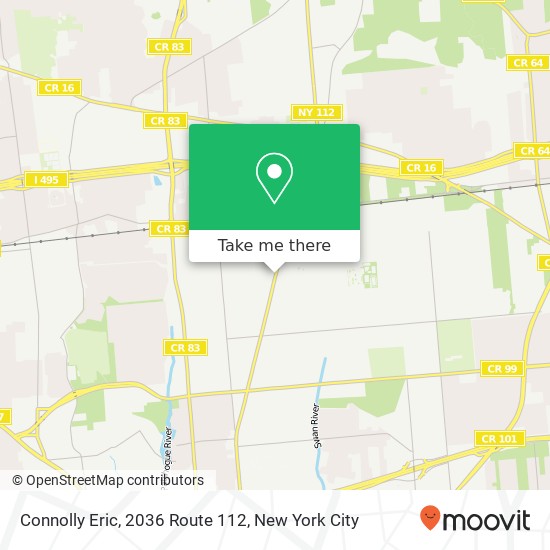 Connolly Eric, 2036 Route 112 map