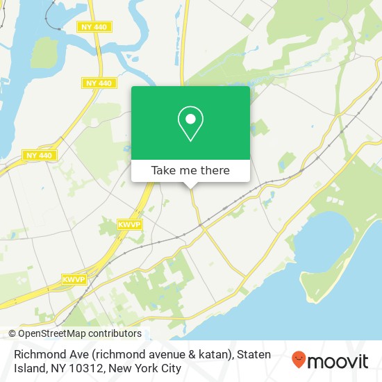 Richmond Ave (richmond avenue & katan), Staten Island, NY 10312 map