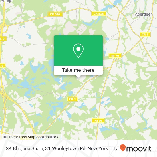 Mapa de SK Bhojana Shala, 31 Wooleytown Rd