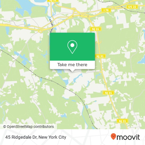 45 Ridgedale Dr, Annandale, NJ 08801 map
