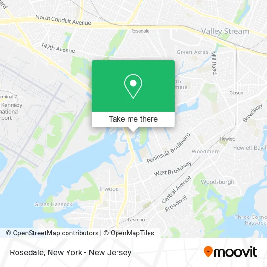 Rosedale map