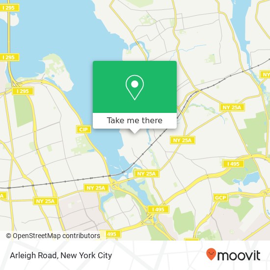 Mapa de Arleigh Road, Arleigh Rd, Queens, NY 11363, USA