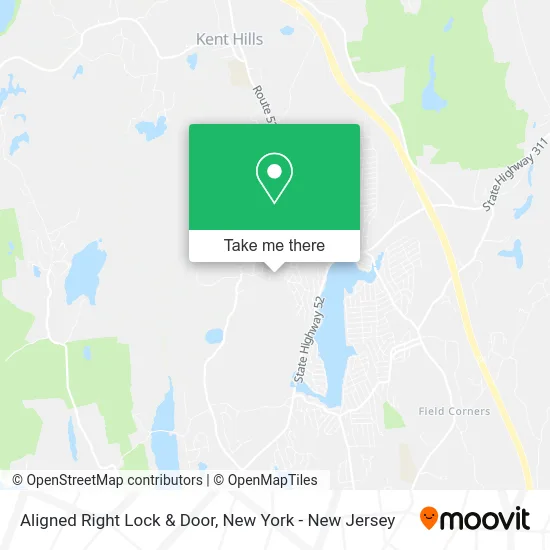 Aligned Right Lock & Door map
