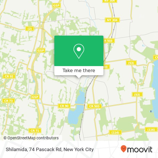 Shilamida, 74 Pascack Rd map