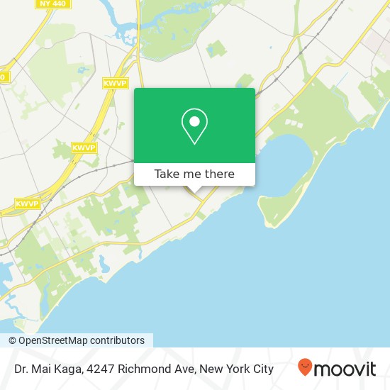 Mapa de Dr. Mai Kaga, 4247 Richmond Ave