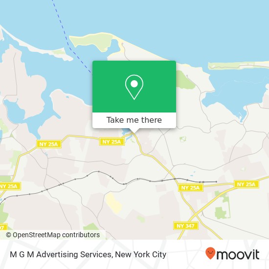 M G M Advertising Services, 117 Main St map
