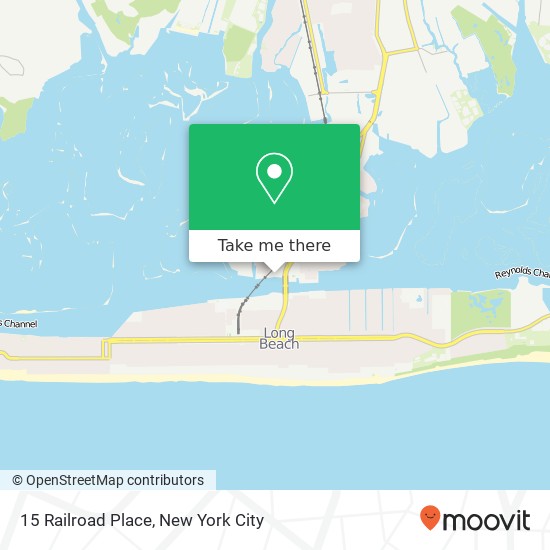 15 Railroad Place, 15 Railroad Pl, Island Park, NY 11558, USA map