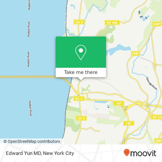 Edward Yun MD, 200 S Broadway map
