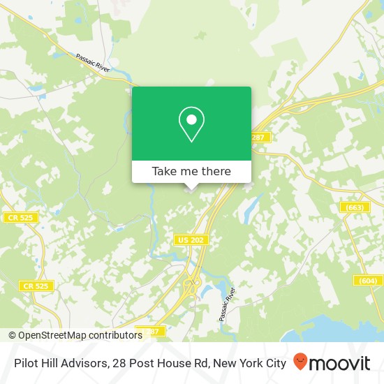 Pilot Hill Advisors, 28 Post House Rd map