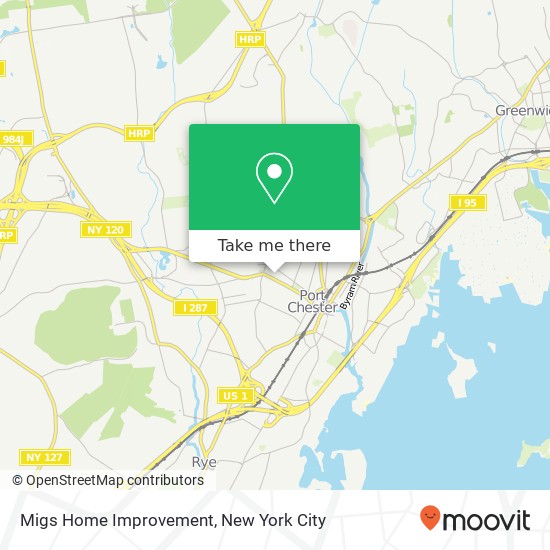 Migs Home Improvement, 377 Westchester Ave map