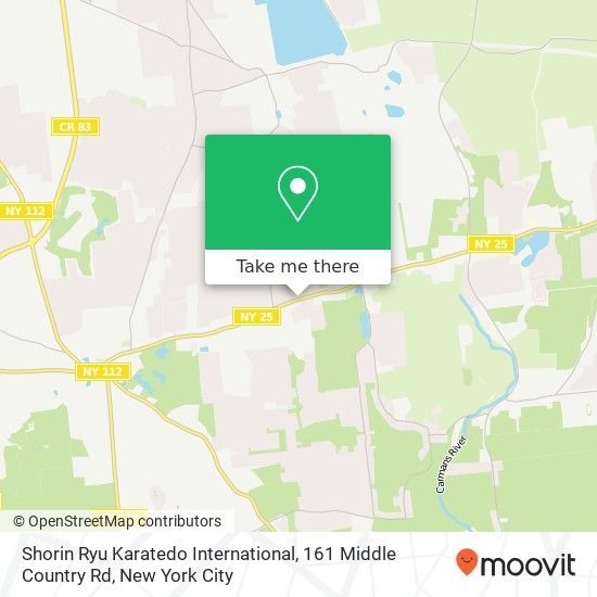 Shorin Ryu Karatedo International, 161 Middle Country Rd map