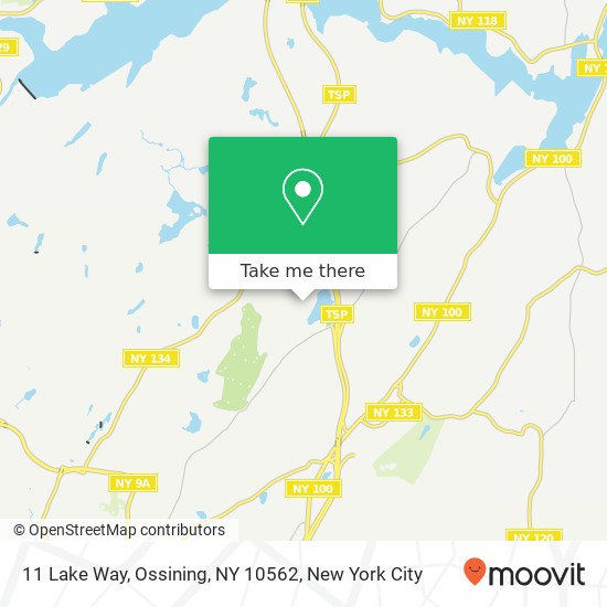 11 Lake Way, Ossining, NY 10562 map