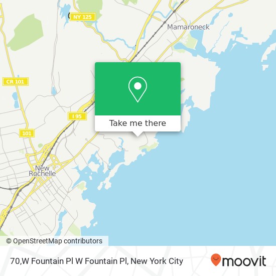 70,W Fountain Pl W Fountain Pl, Larchmont, NY 10538 map