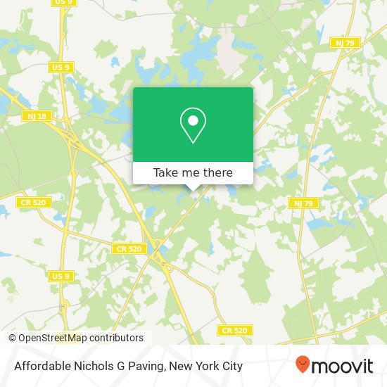 Affordable Nichols G Paving map