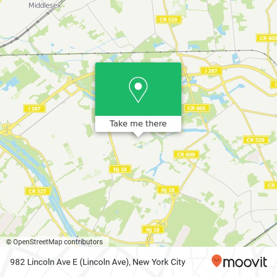 982 Lincoln Ave E (Lincoln Ave), Piscataway, NJ 08854 map