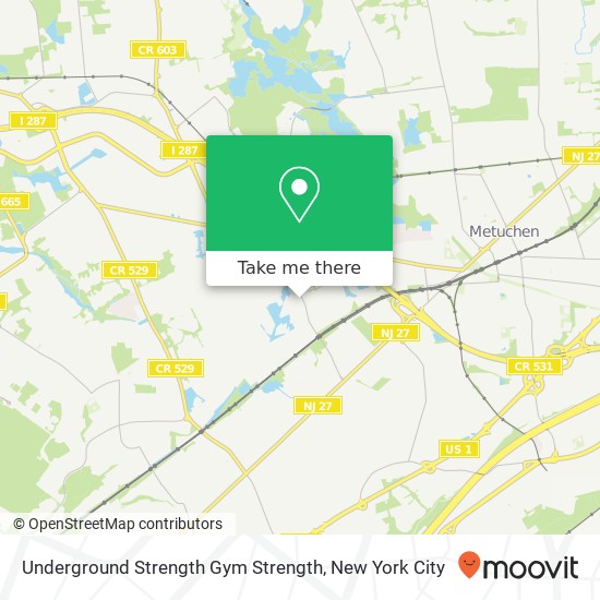 Underground Strength Gym Strength, 160 Talmadge Rd map