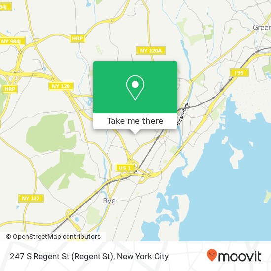 247 S Regent St (Regent St), Port Chester, NY 10573 map