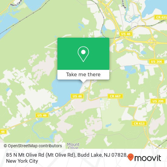 85 N Mt Olive Rd (Mt Olive Rd), Budd Lake, NJ 07828 map