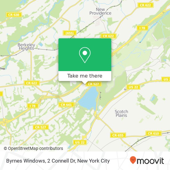 Mapa de Byrnes Windows, 2 Connell Dr