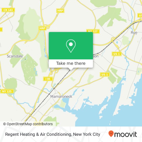 Mapa de Regent Heating & Air Conditioning, 521 5th St