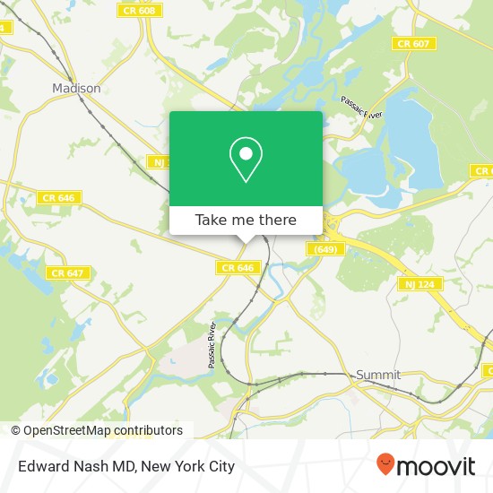 Mapa de Edward Nash MD, 73 Fairmount Ave