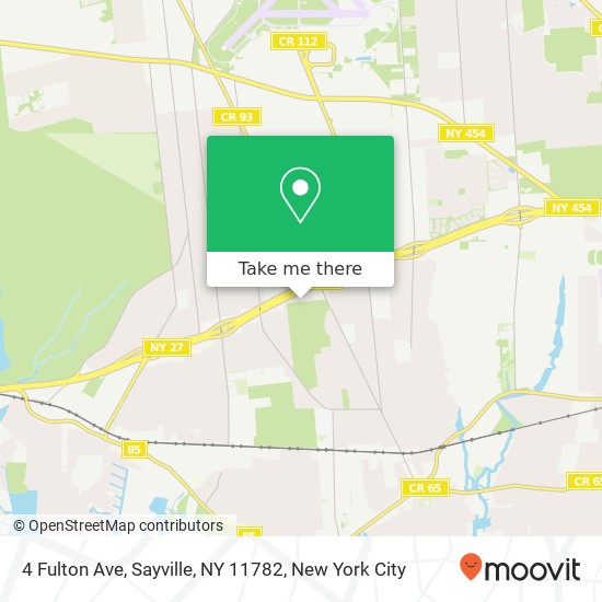 4 Fulton Ave, Sayville, NY 11782 map