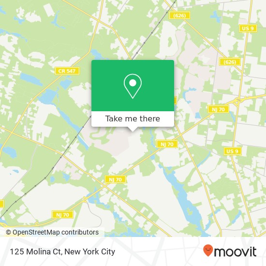 125 Molina Ct, Manchester Twp, NJ 08759 map