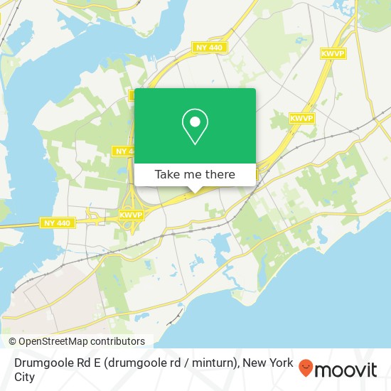 Drumgoole Rd E (drumgoole rd / minturn), Staten Island, NY 10309 map