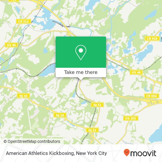 Mapa de American Athletics Kickboxing, 510 E Main St