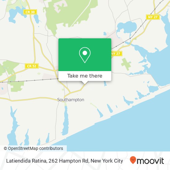 Latiendida Ratina, 262 Hampton Rd map