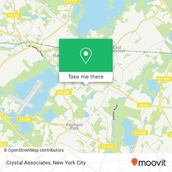 Mapa de Crystal Associates, 31 Faranella Dr