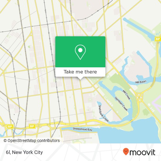 6l, 3301 Nostrand Ave #6l, Brooklyn, NY 11229, USA map