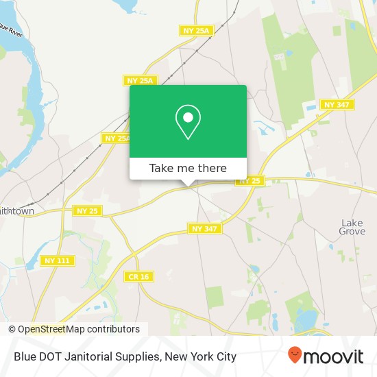 Mapa de Blue DOT Janitorial Supplies, 648 Middle Country Rd