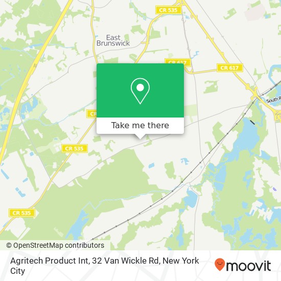 Agritech Product Int, 32 Van Wickle Rd map