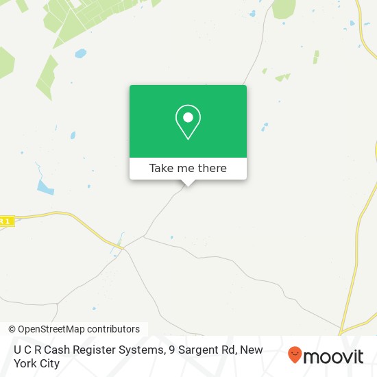 Mapa de U C R Cash Register Systems, 9 Sargent Rd