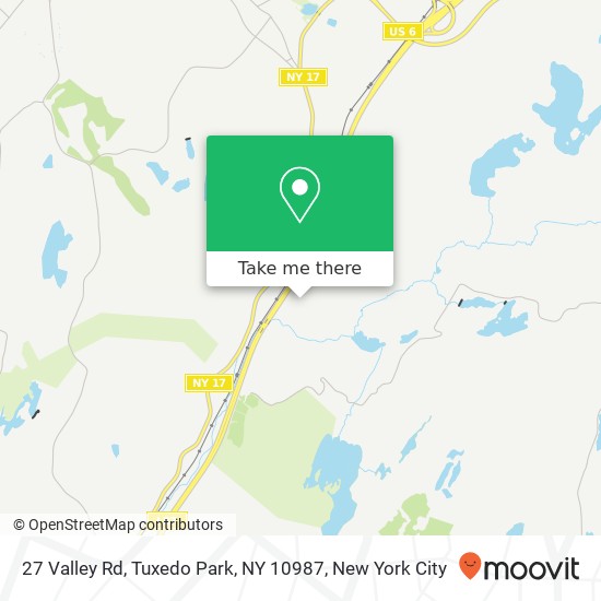 27 Valley Rd, Tuxedo Park, NY 10987 map